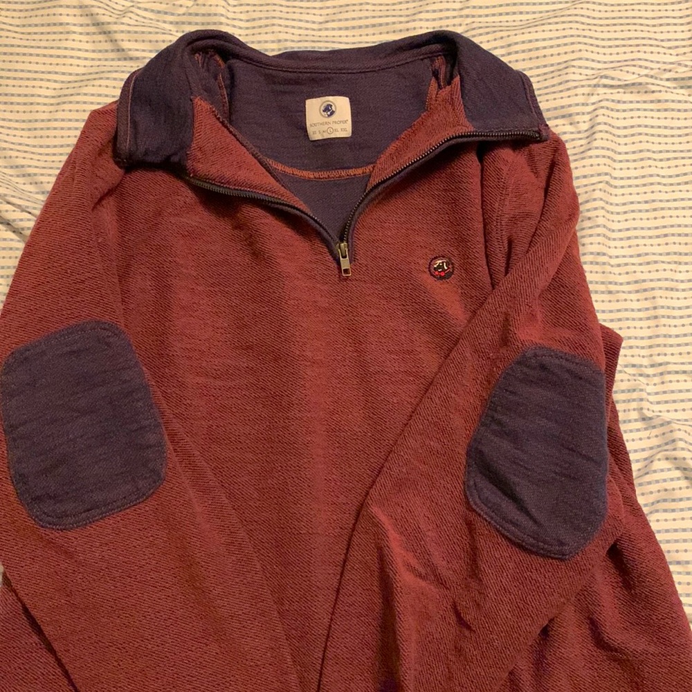 Southern Proper half zip pull over